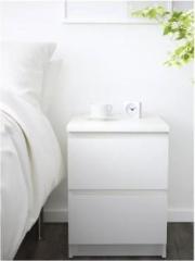 Ikea MALM_2 DRAWERS_WHITE Engineered Wood Free Standing Chest of Drawers
