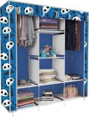Indramansha C1_ Unique Designed Printed Collapsible Wardrobe for Clothes Organizer PP Collapsible Wardrobe