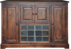 Inliving Solid Wood Bar Cabinet