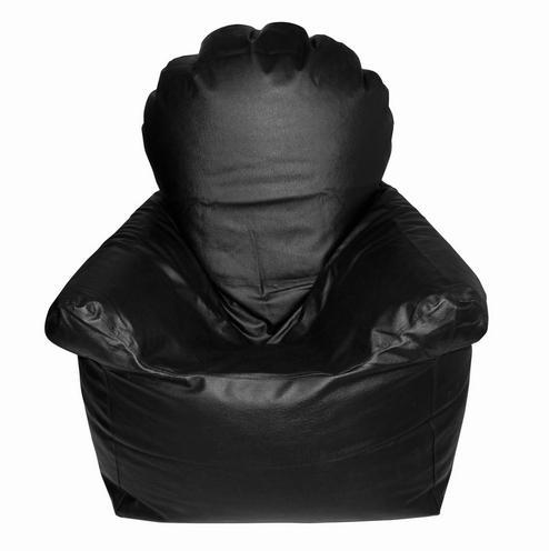 INVOGUE Black Coloured Arm Chair XL
