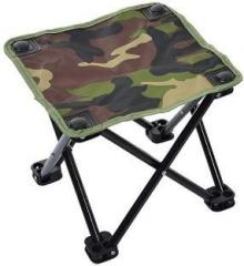 Iris Foldable Quad Leg Stool For Travelling, Camping, Car, Lawn and Home Outdoor & Cafeteria Stool