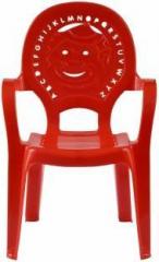 Italica Furniture, Light and Sturdy Stacking Comfortable and Colourful arm Chairs for Kids/Baby s Room, Garden, Indoor and Outdoor Moulded in Plastic 9623 Glossy Finish Plastic Chair