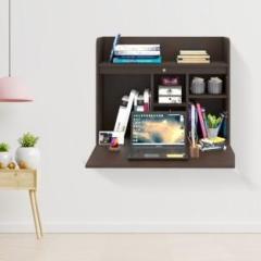 Italica Multipurpose Foldable Bookshelf/Book Storage Shelf for Study Room/Writing Desk/ Engineered Wood Semi Open Book Shelf
