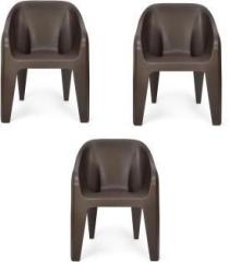 Jolly Chairs set of 3 pcs, Home, Office, Kitchen, Room, Strong and Sturdy Plastic Dining Chair
