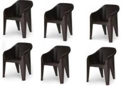 Jolly Chairs set of 6 Pcs, Home, Office, Kitchen, Room, Strong and Sturdy Plastic Dining Chair