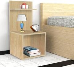 Kawachi Sofa Side End Table with Open Cabin Nightstand for Home, Bedroom, Living Room Engineered Wood Bedside Table