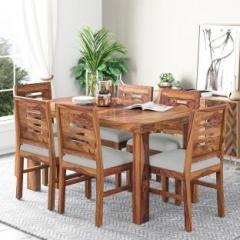 Kendalwood Furniture Sheesham Solid Wood 6 Seater Dining Set