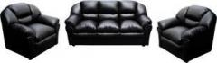 Knight Industry Solid Wood 3 + 1 + 1 BLACK Sofa Set