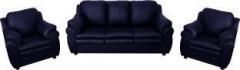 Knight Industry Solid Wood 3 + 1 + 1 BLUE Sofa Set