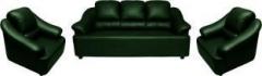 Knight Industry Solid Wood 3 + 1 + 1 GREEN Sofa Set