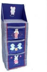 Kuber Industries Doll Cotton Collapsible Wardrobe
