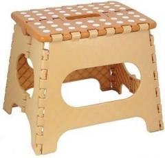 Kuber Industries Small Size Foldable Step Stool with Anti Slip Dots and Strong Support CTKTC1890 Stool