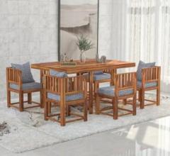 Lakdesha Solid Wood 6 Seater Dining Set