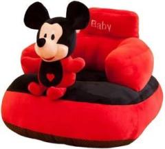 Lavya Creations Sofa Seat Chair Mickey Mouse Design Rocking Chair for Kid Playing Sitting Sofa Fabric Chair