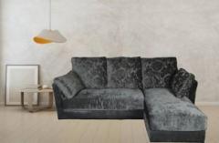 Lively Home Fabric 3 Seater Sofa