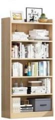 Lukzer Engineered Wood 6 Tier Bookcase Engineered Wood Open Book Shelf