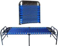 Luster Magic Bed, Folding beds for Sleeping, Guest Bed, Portable Folding Bed Metal Single Bed