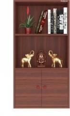 Madhuran FM ALMARICBCW Engineered Wood Semi Open Book Shelf