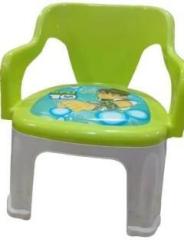 Mahajantoys Cute Pom Sound with Comfortable Backrest Plastic Chair Plastic Chair