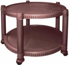 Maharaja Plastic Coffee Table Brown Plastic Coffee Table