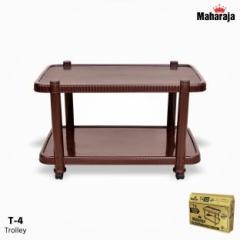 Maharaja T 4 Coffee Table for Home & Office | Center Coffee Table for Living Room | Plastic Coffee Table
