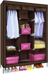 Maison & Cuisine 88130 Brown PP Collapsible Wardrobe