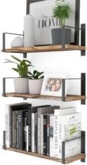 Mandu Solid Wood Open Book Shelf