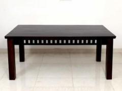Manglam Furnish Sheesham Wood Rectangle Shape Dining Table Without Chairs Living Room Solid Wood 6 Seater Dining Table