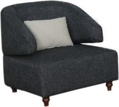 Master Kraft Alstorm In Fabric Black Fabric 1 Seater Sofa