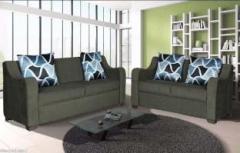 Master Kraft James Fabric 3 + 2 Grey Sofa Set