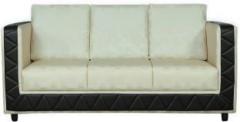 Master Kraft Rosaberry In Leatherite Multi Leatherette 3 Seater Sofa