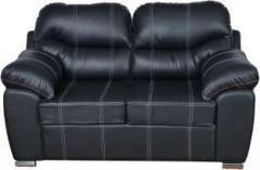 Master Kraft Vivianna In Black Leatherette 2 Seater Sofa