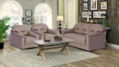 Muebles Casa Fabric 3 + 1 + 1 Brown Sofa Set