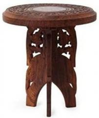New Mughal Handicrafts Solid Wood Side Table Solid Wood Side Table