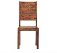 Nidoo Sheesham Wood Single Seater Dining Chair Solid Wood Dining Chair