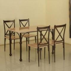 Nilkamal Arabia Engineered Wood 4 Seater Dining Set