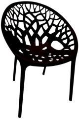 Nilkamal Crystal Black Visitors Chair