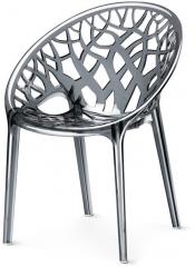 Nilkamal Crystal Chair in Dream Grey Color