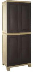Nilkamal Freedom Cabinet Big without Mirror in Weather Brown Colour