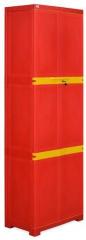 Nilkamal Freedom Large Cabinet in Bright Red Colour