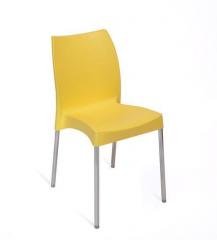 Nilkamal Novella 07 Chair in Yellow Colour