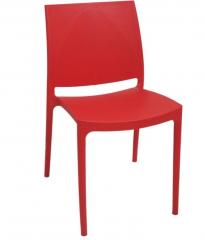 Nilkamal Novella Series 08 Chair in Red Colour