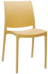 Nilkamal Novella Vistor Chair without Arms in Beige Colour