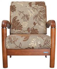 Nilkamal Rockford One Seater Sofa in Oak Colour