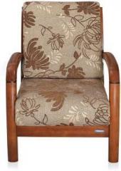 Nilkamal Rockford Solid Wood 1 Seater Sofa