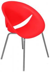 Nilkamal Smile Bright Red Reception Chair