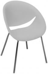 Nilkamal Smile Grey Reception Chair
