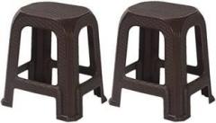 Nilkamal stool 26 brown Outdoor & Cafeteria Stool
