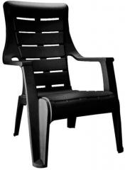 Nilkamal Sunday Garden Chair in Black Colour