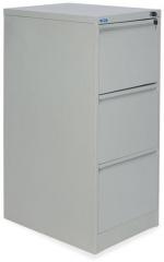 Nilkamal Titan Three Drawer Filing Cabinet in Grey Colour